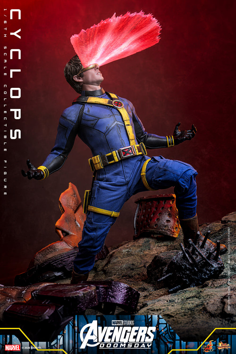 PRE-ORDER Hot Toys Marvel Avengers Doomsday Cyclops Standard Edition 1/6 Scale Figure