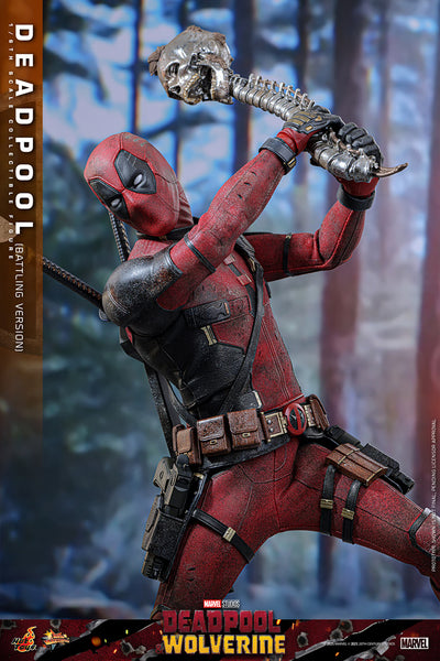 Deadpool (Battling Version) Sixth Scale Figure by Hot Toys