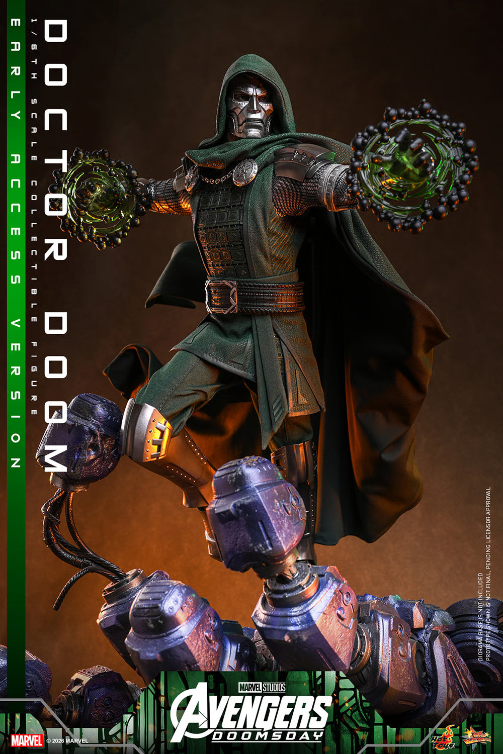 PRE-ORDER Hot Toys Marvel Avengers Doomsday Doctor Doom Collector Edition 1/6 Scale Figure