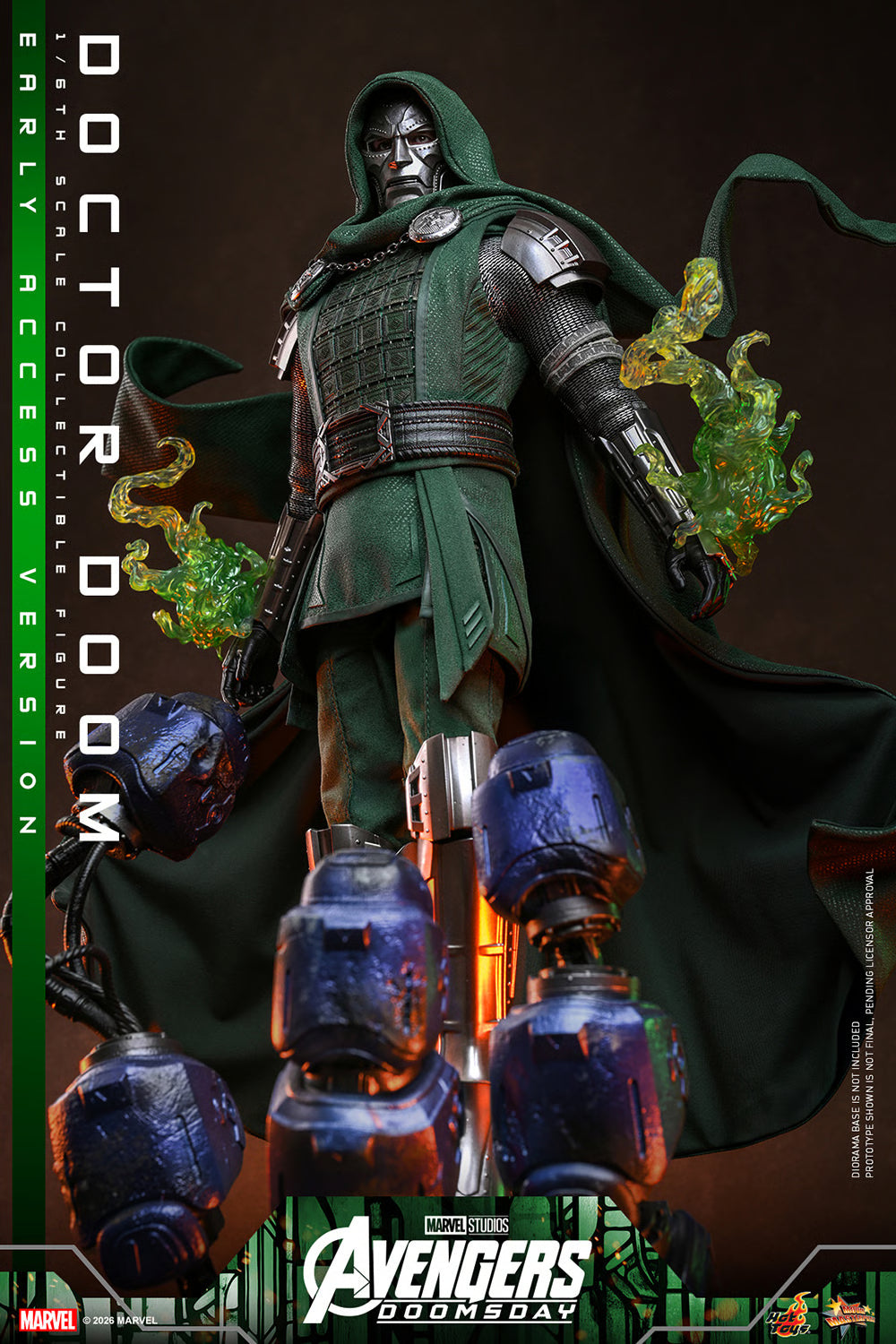 PRE-ORDER Hot Toys Marvel Avengers Doomsday Doctor Doom Collector Edition 1/6 Scale Figure