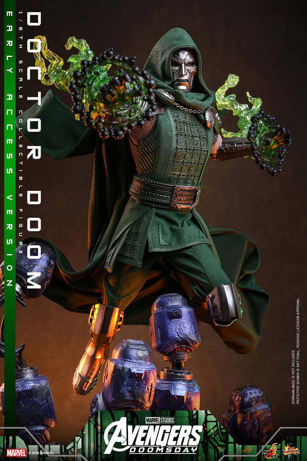PRE-ORDER Hot Toys Marvel Avengers Doomsday Doctor Doom Collector Edition 1/6 Scale Figure
