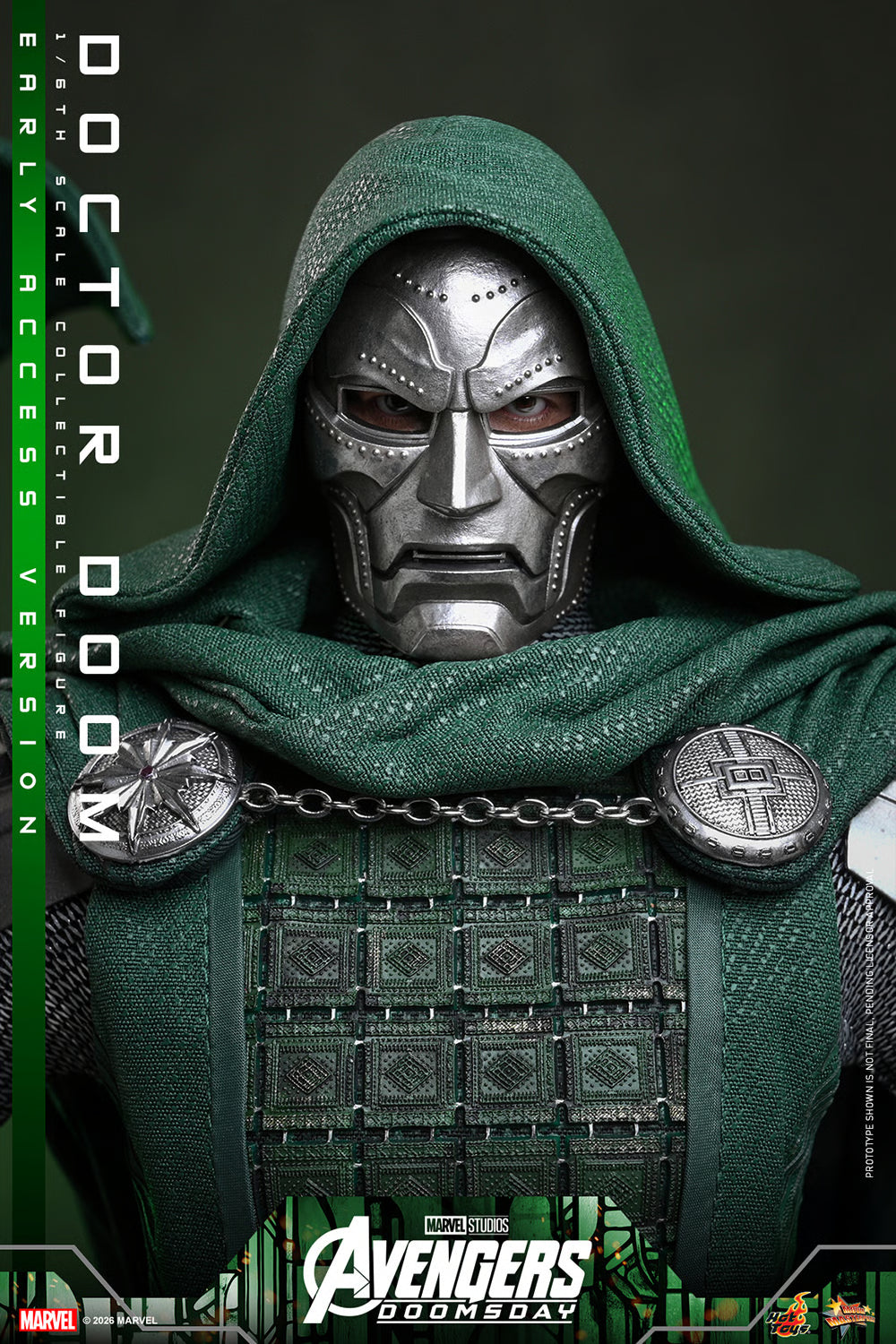 PRE-ORDER Hot Toys Marvel Avengers Doomsday Doctor Doom Collector Edition 1/6 Scale Figure