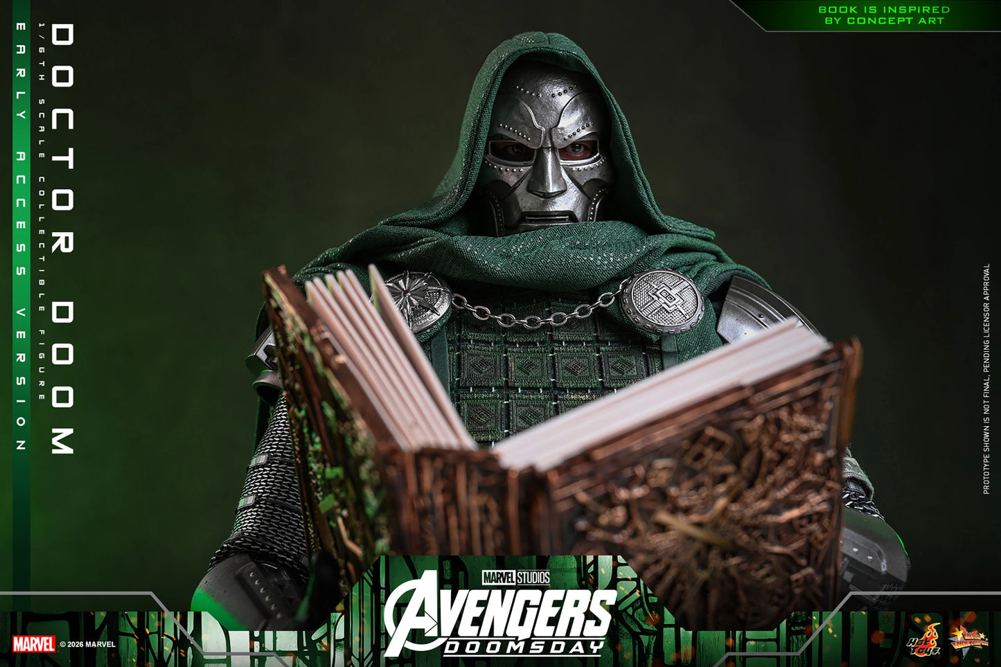 PRE-ORDER Hot Toys Marvel Avengers Doomsday Doctor Doom Collector Edition 1/6 Scale Figure