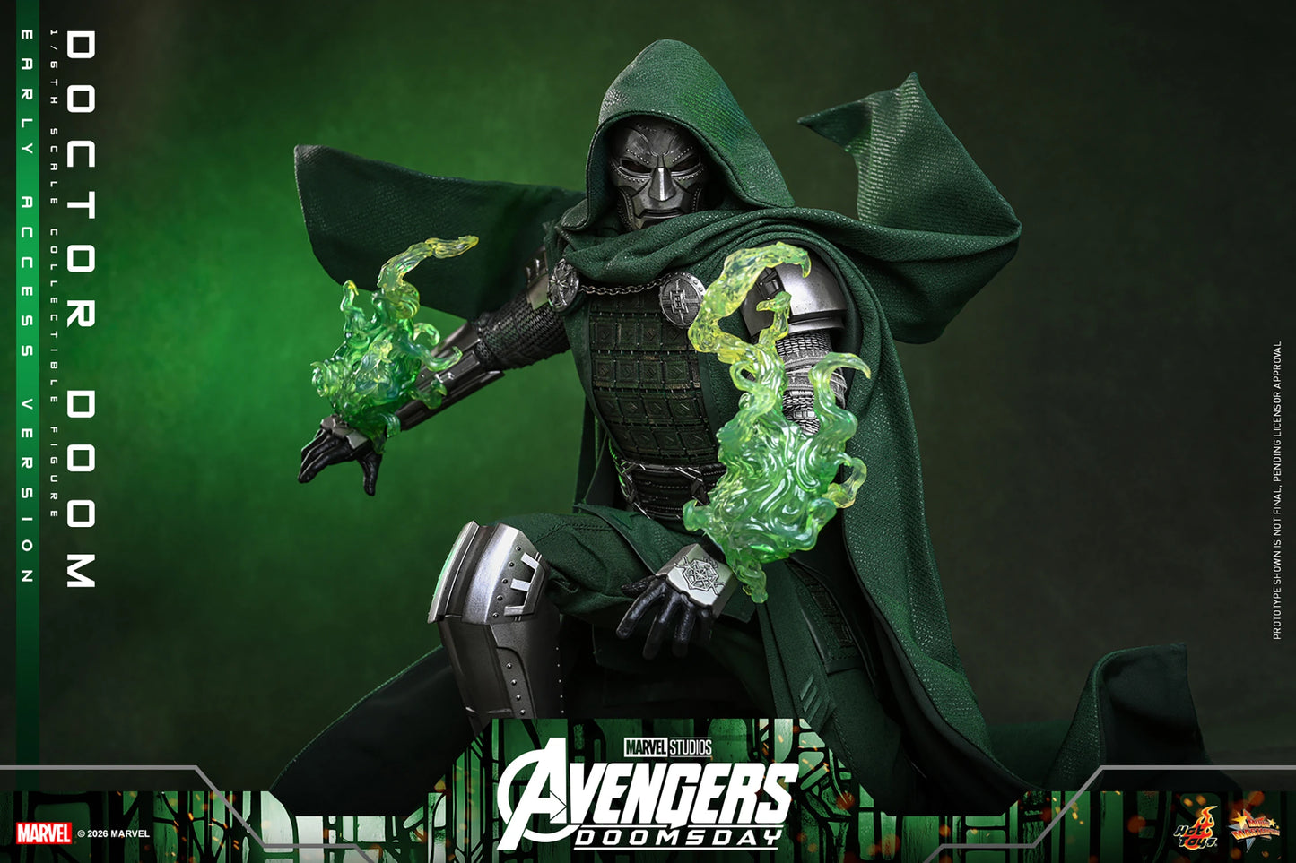 PRE-ORDER Hot Toys Marvel Avengers Doomsday Doctor Doom Collector Edition 1/6 Scale Figure