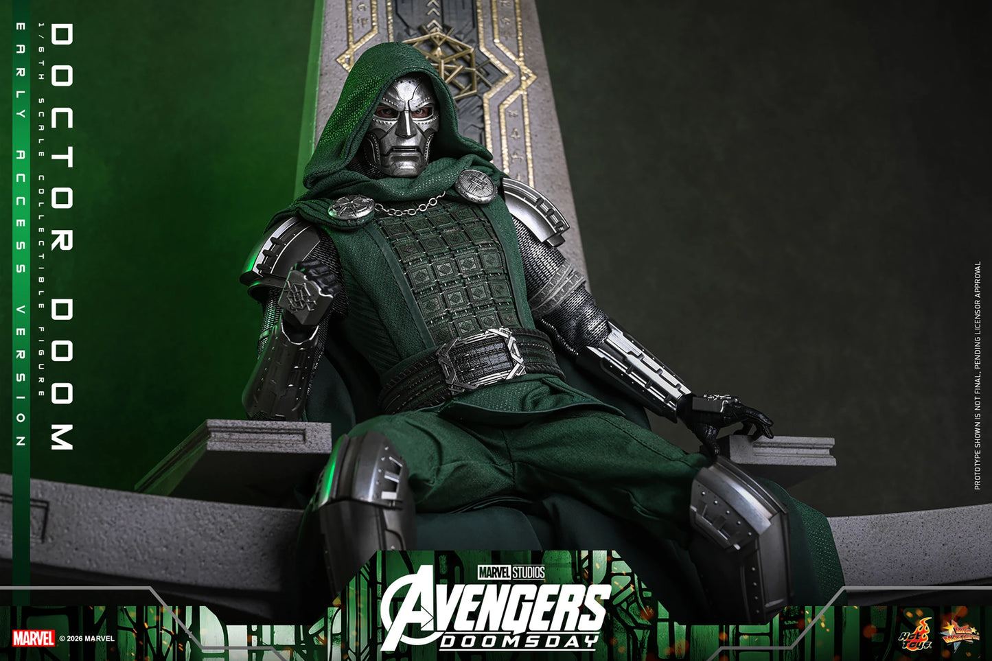 PRE-ORDER Hot Toys Marvel Avengers Doomsday Doctor Doom Collector Edition 1/6 Scale Figure