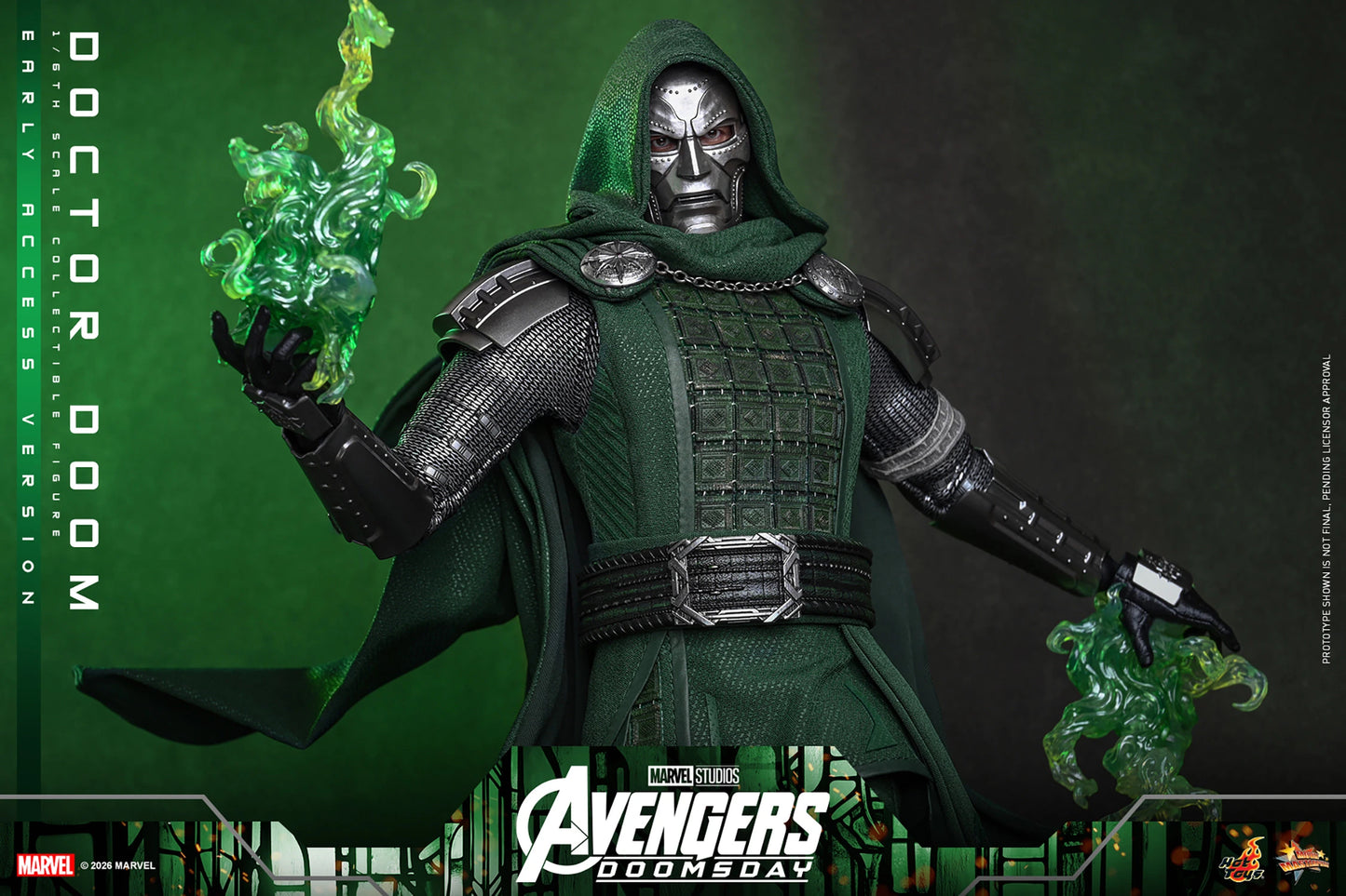 PRE-ORDER Hot Toys Marvel Avengers Doomsday Doctor Doom Collector Edition 1/6 Scale Figure
