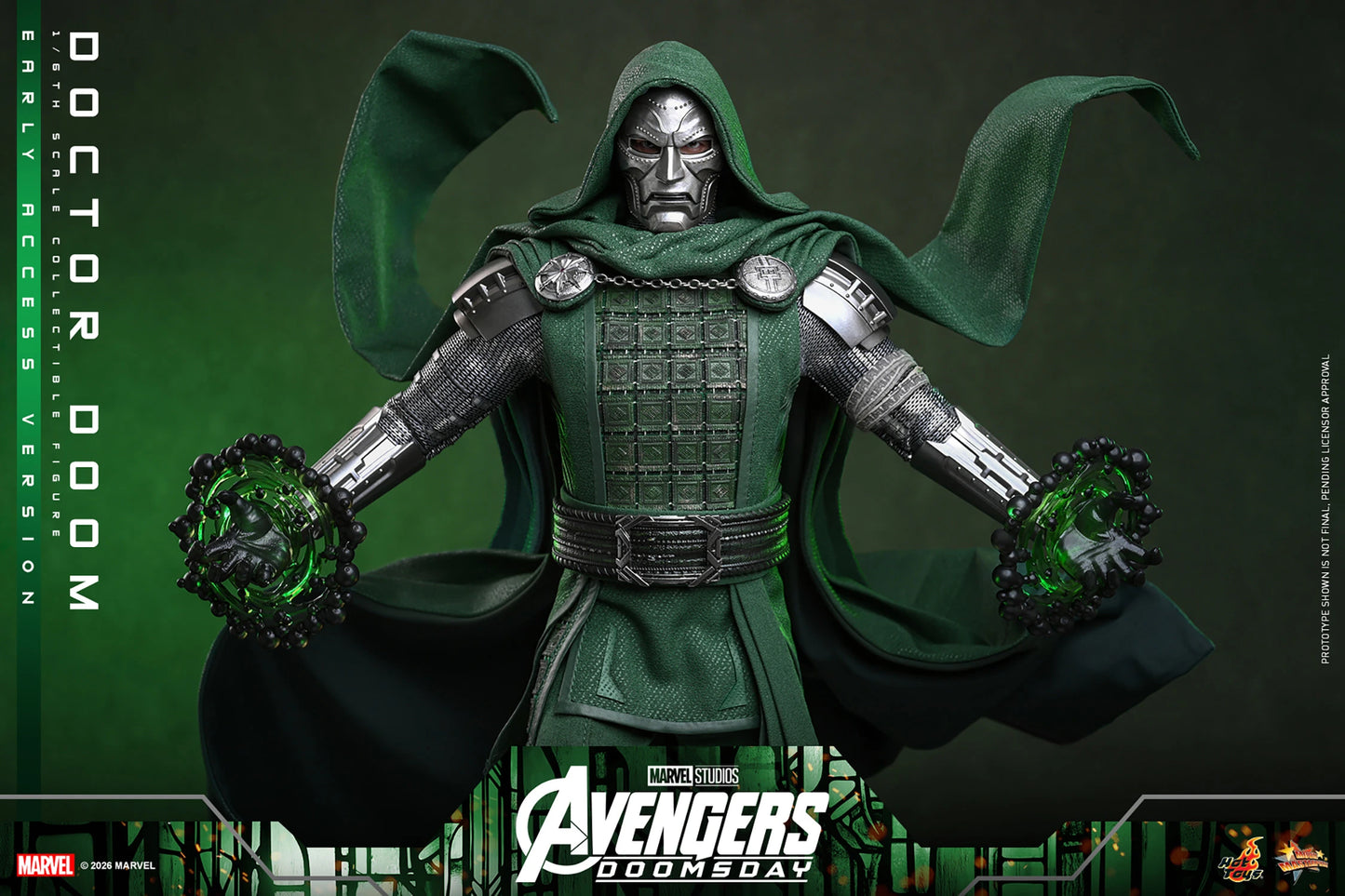 PRE-ORDER Hot Toys Marvel Avengers Doomsday Doctor Doom Collector Edition 1/6 Scale Figure
