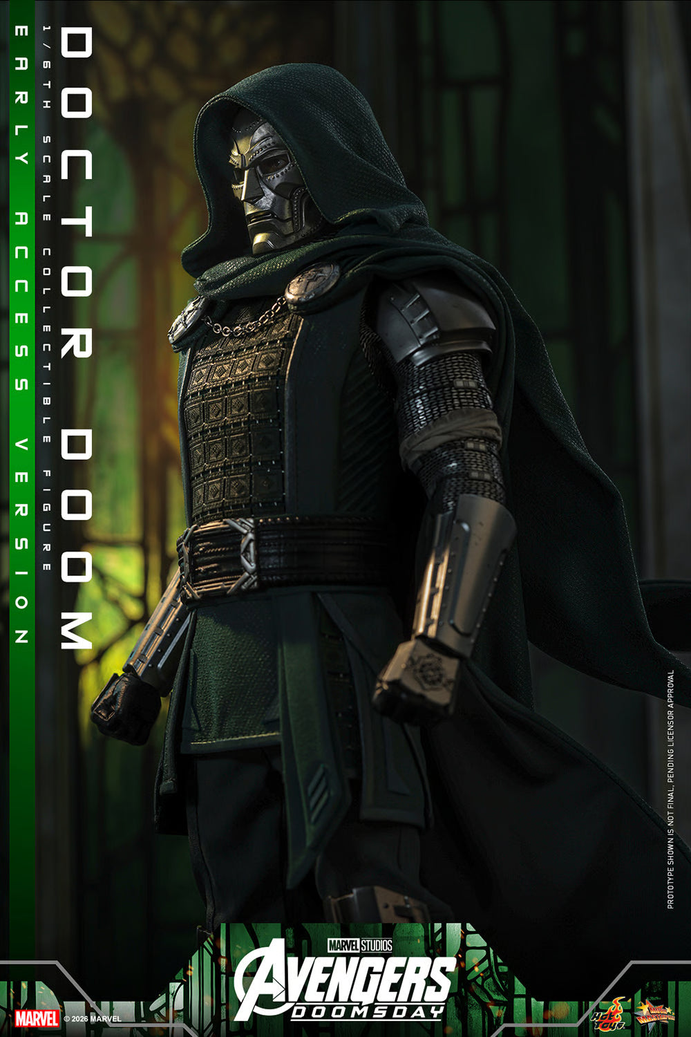 PRE-ORDER Hot Toys Marvel Avengers Doomsday Doctor Doom Collector Edition 1/6 Scale Figure