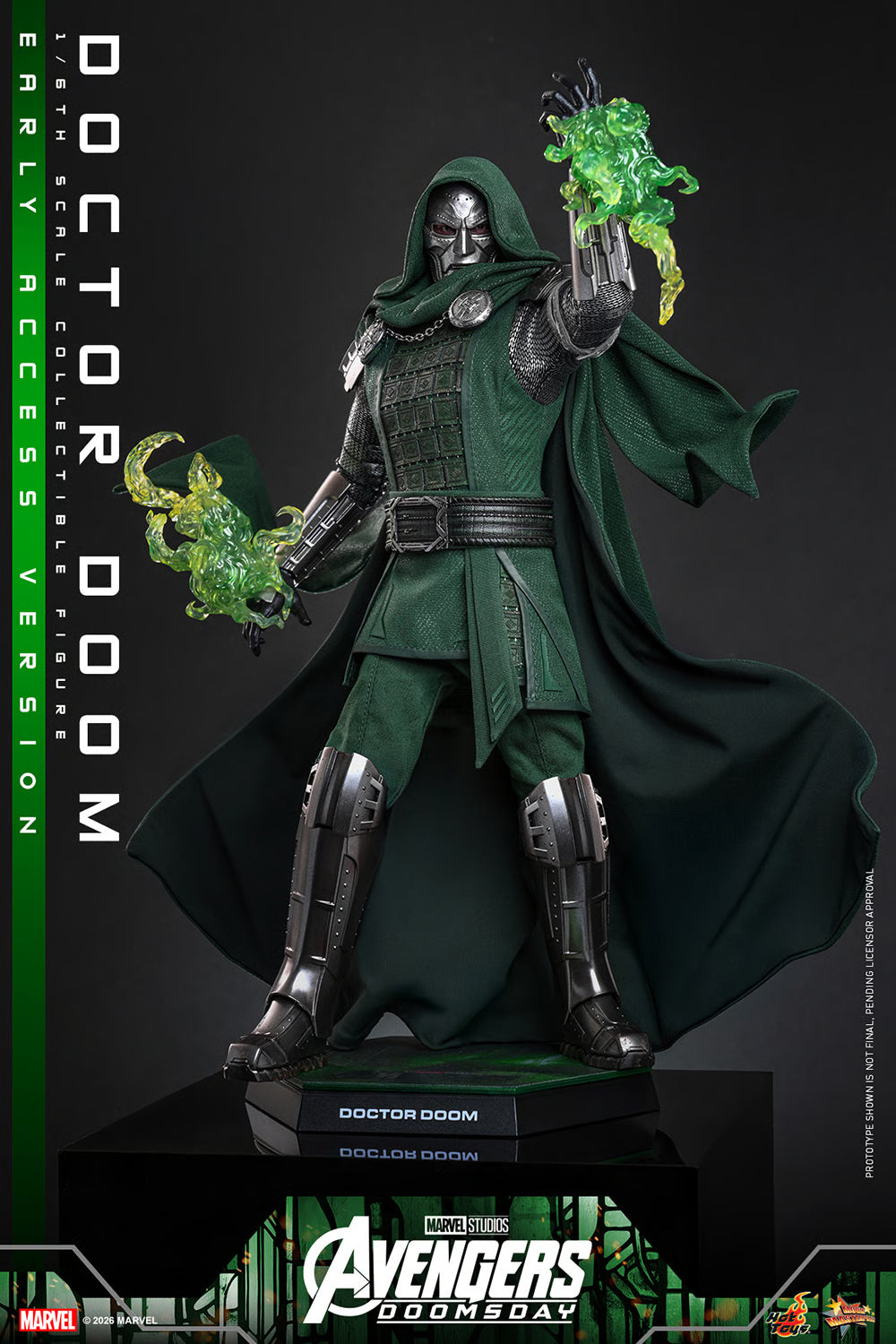 PRE-ORDER Hot Toys Marvel Avengers Doomsday Doctor Doom Collector Edition 1/6 Scale Figure