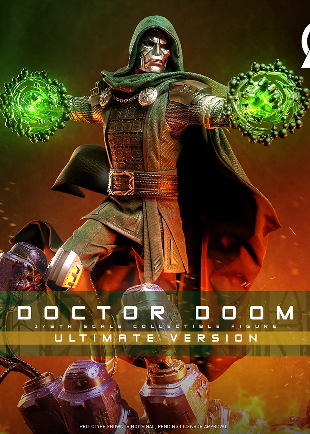 PRE-ORDER Hot Toys Marvel Avengers Doomsday Doctor Doom Ultimate Edition 1/6 Scale Figure