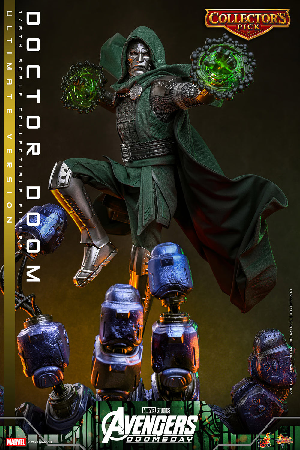 PRE-ORDER Hot Toys Marvel Avengers Doomsday Doctor Doom Ultimate Edition 1/6 Scale Figure