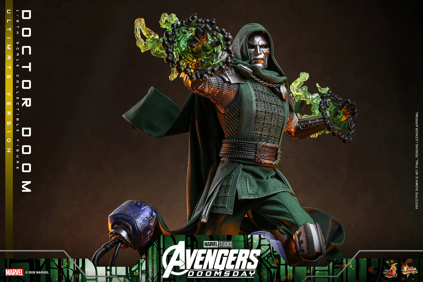 PRE-ORDER Hot Toys Marvel Avengers Doomsday Doctor Doom Ultimate Edition 1/6 Scale Figure