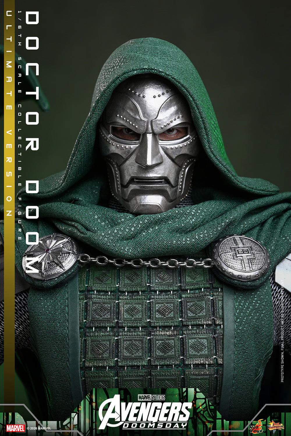 PRE-ORDER Hot Toys Marvel Avengers Doomsday Doctor Doom Ultimate Edition 1/6 Scale Figure