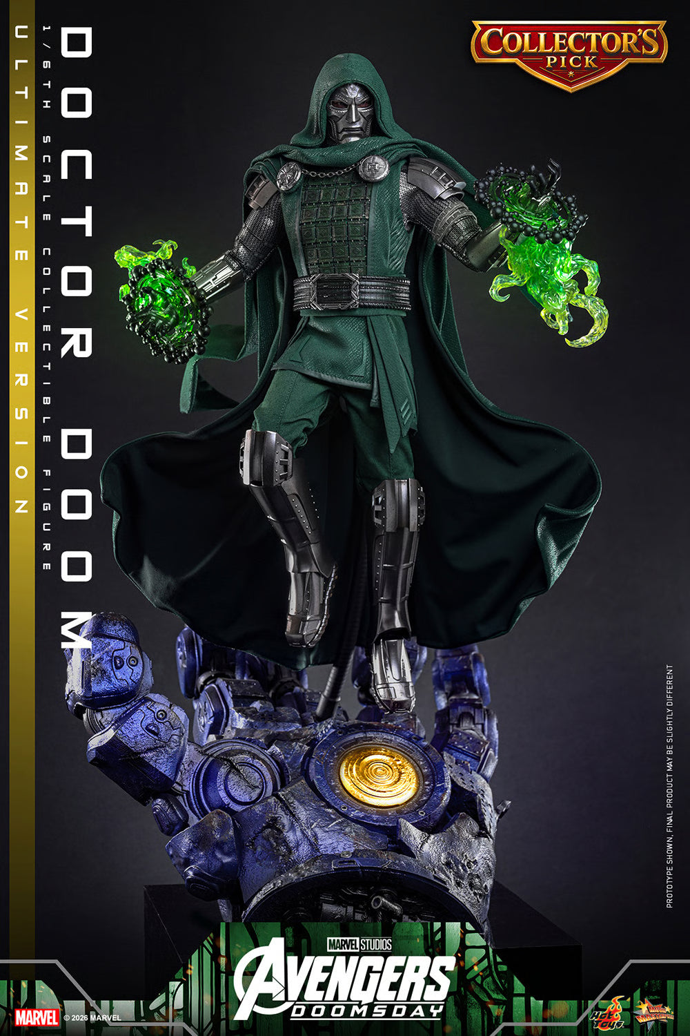 PRE-ORDER Hot Toys Marvel Avengers Doomsday Doctor Doom Ultimate Edition 1/6 Scale Figure