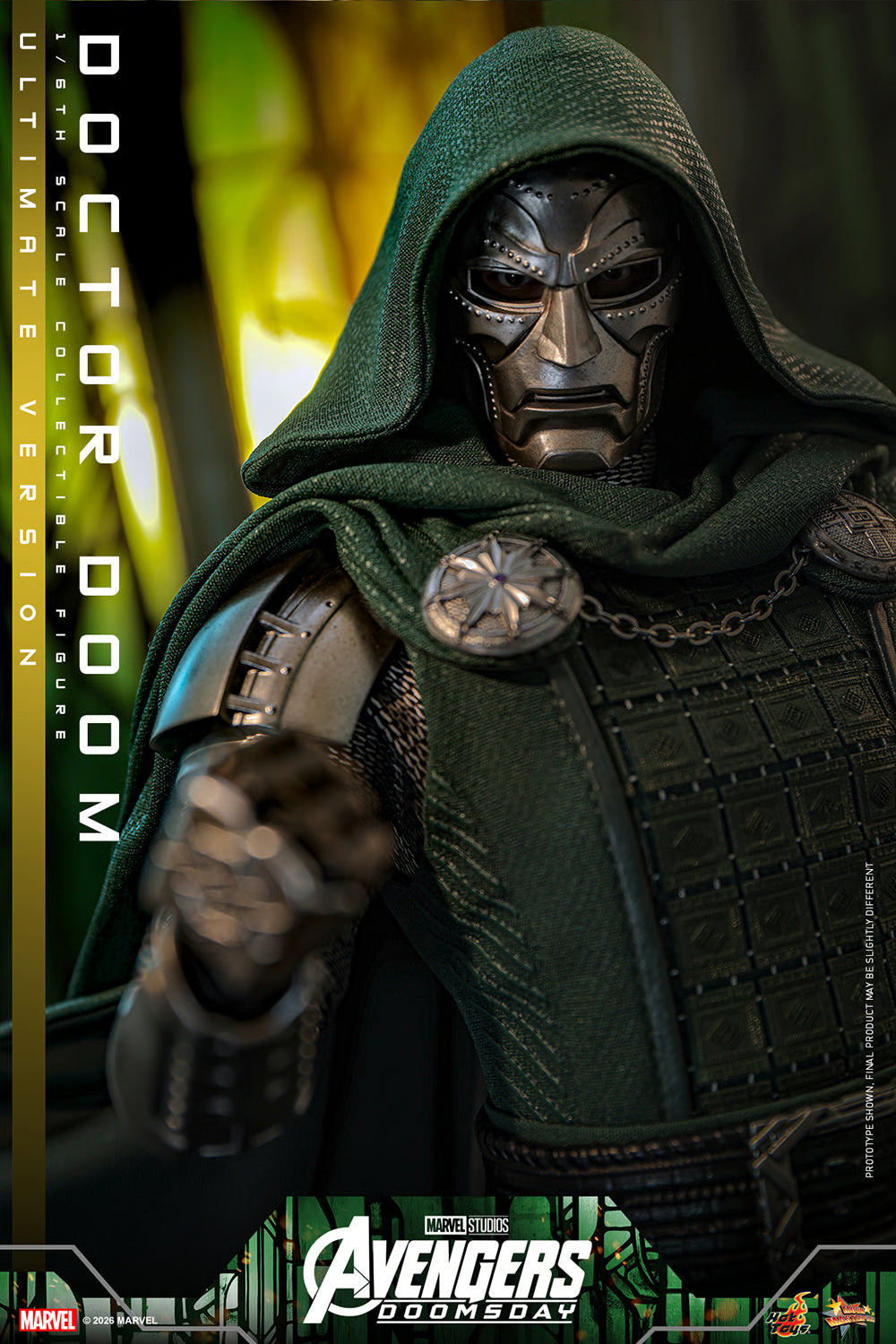 PRE-ORDER Hot Toys Marvel Avengers Doomsday Doctor Doom Ultimate Edition 1/6 Scale Figure