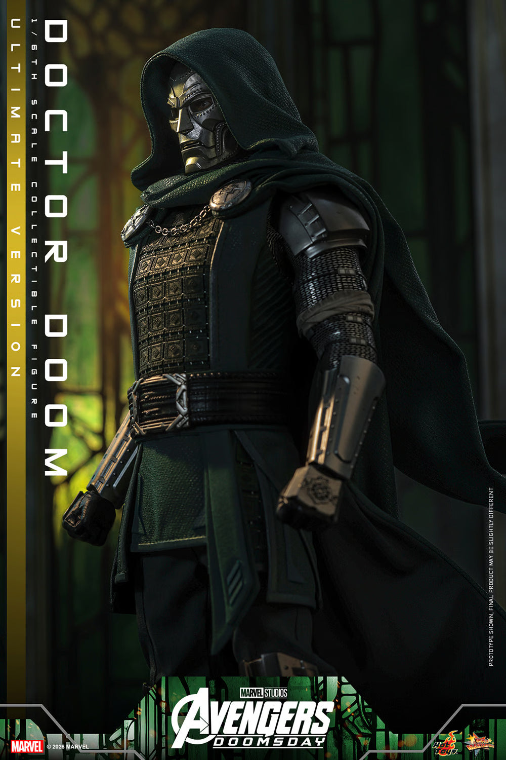 PRE-ORDER Hot Toys Marvel Avengers Doomsday Doctor Doom Ultimate Edition 1/6 Scale Figure