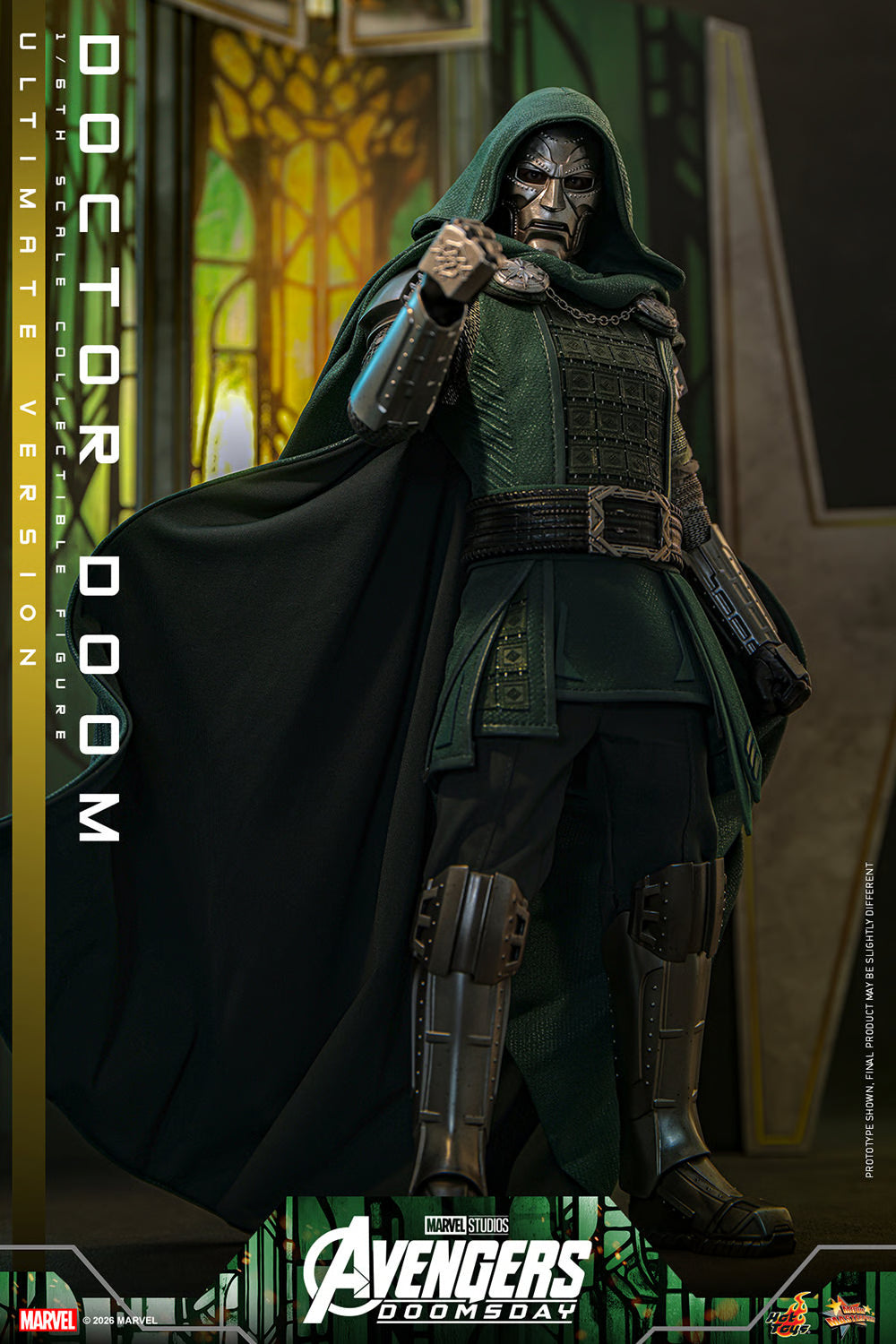 PRE-ORDER Hot Toys Marvel Avengers Doomsday Doctor Doom Ultimate Edition 1/6 Scale Figure