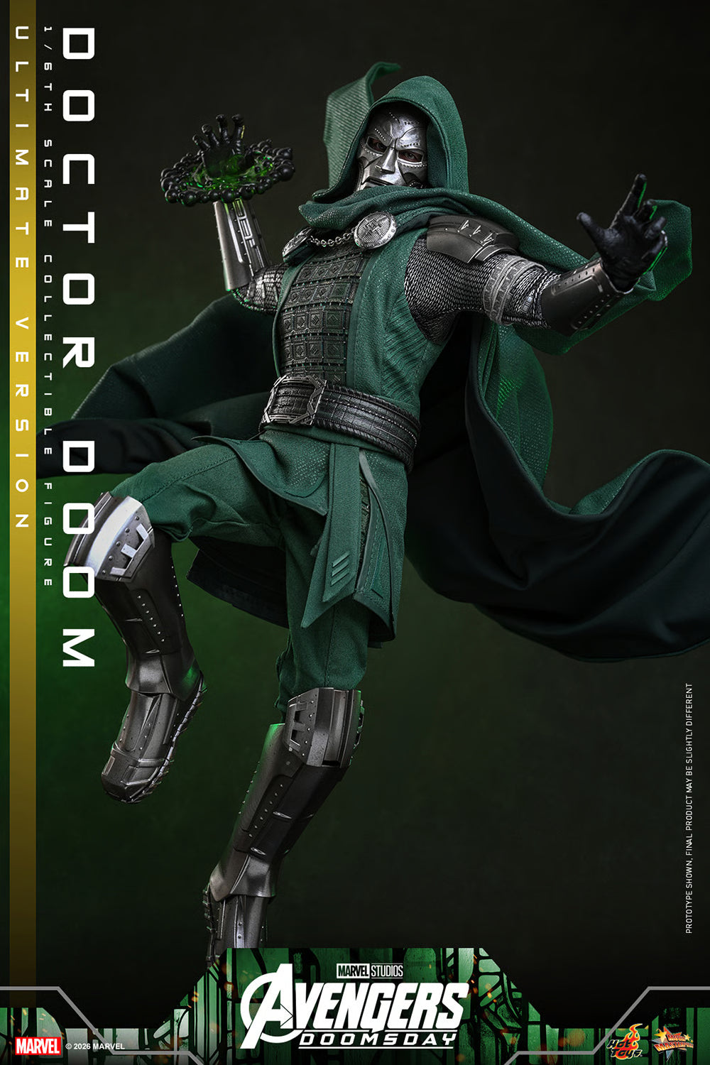 PRE-ORDER Hot Toys Marvel Avengers Doomsday Doctor Doom Ultimate Edition 1/6 Scale Figure