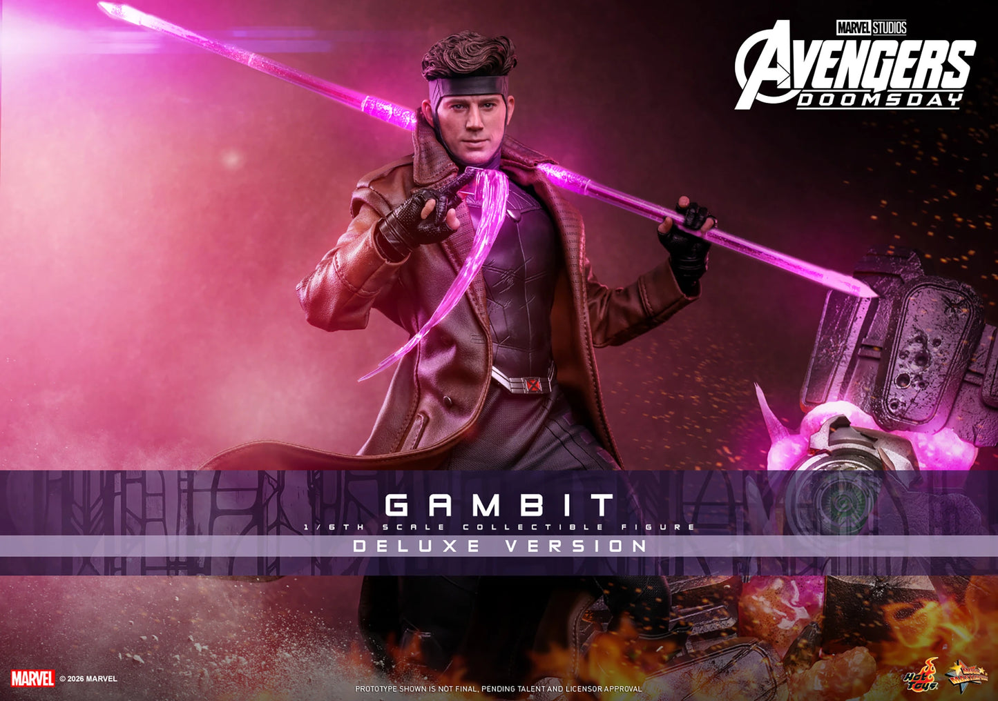 PRE-ORDER Hot Toys Marvel Avengers Doomsday Gambit Deluxe Edition 1/6 Scale Figure