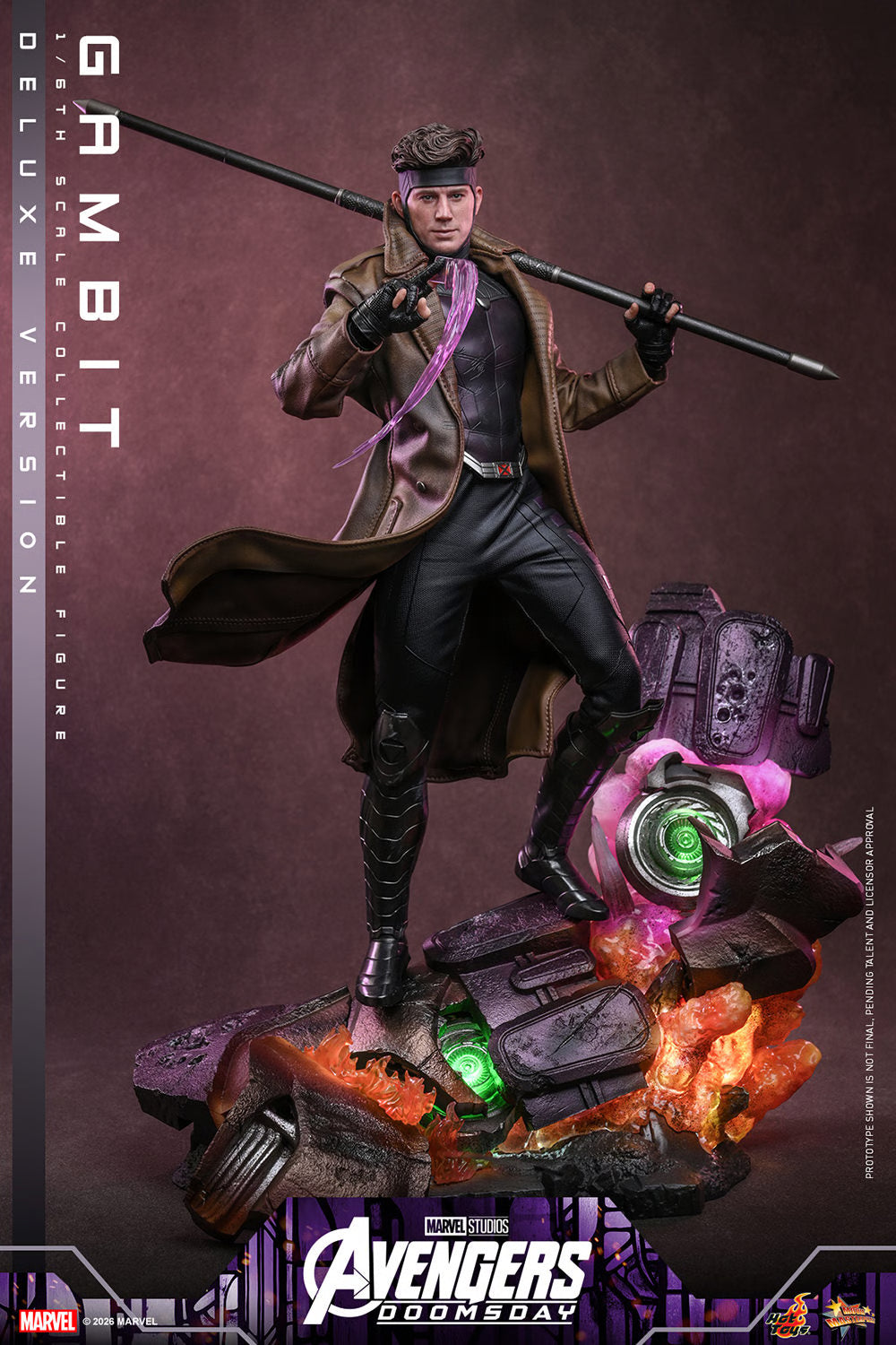 PRE-ORDER Hot Toys Marvel Avengers Doomsday Gambit Deluxe Edition 1/6 Scale Figure