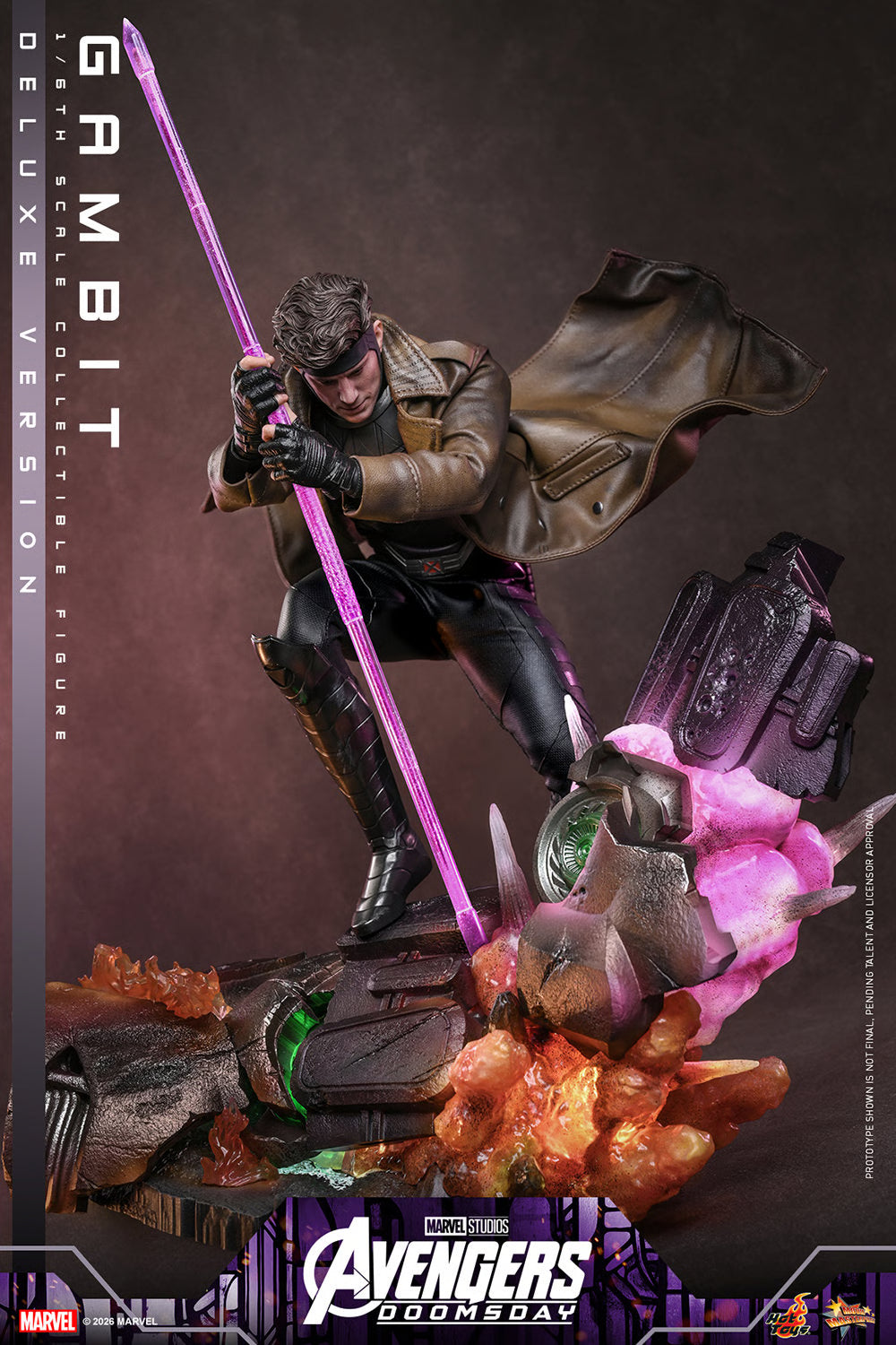 PRE-ORDER Hot Toys Marvel Avengers Doomsday Gambit Deluxe Edition 1/6 Scale Figure