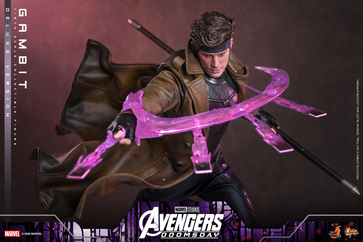 PRE-ORDER Hot Toys Marvel Avengers Doomsday Gambit Deluxe Edition 1/6 Scale Figure