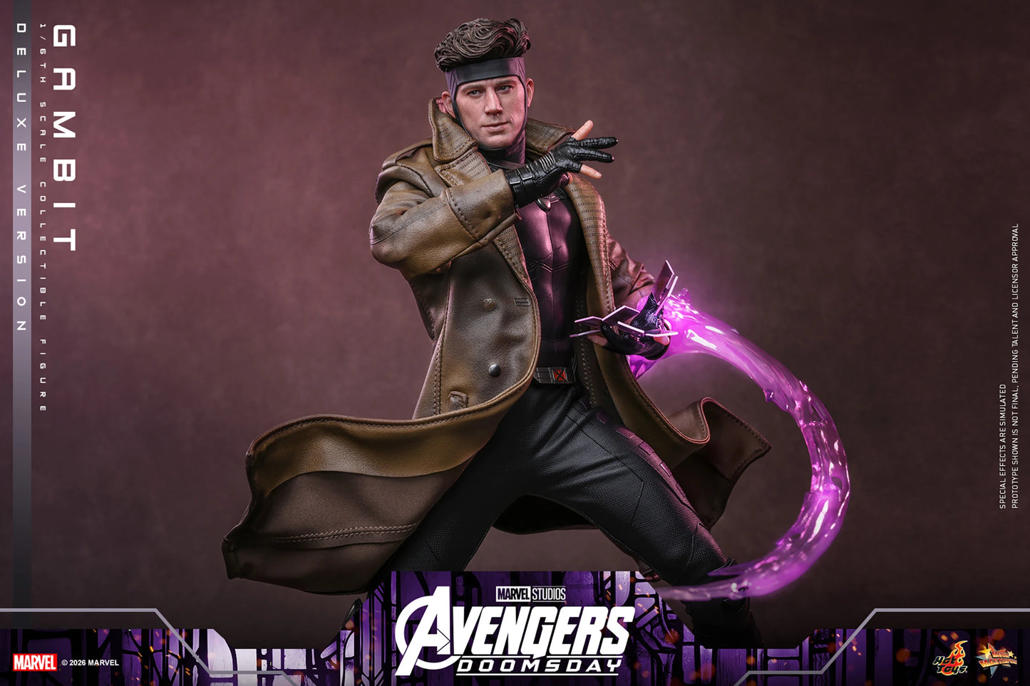 PRE-ORDER Hot Toys Marvel Avengers Doomsday Gambit Deluxe Edition 1/6 Scale Figure