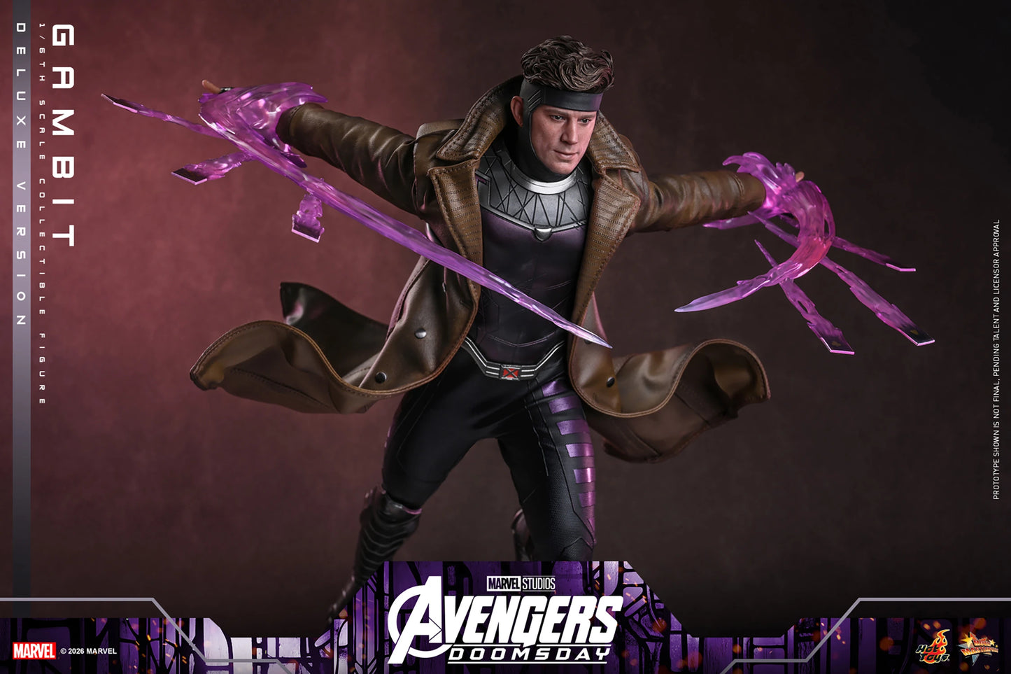 PRE-ORDER Hot Toys Marvel Avengers Doomsday Gambit Deluxe Edition 1/6 Scale Figure