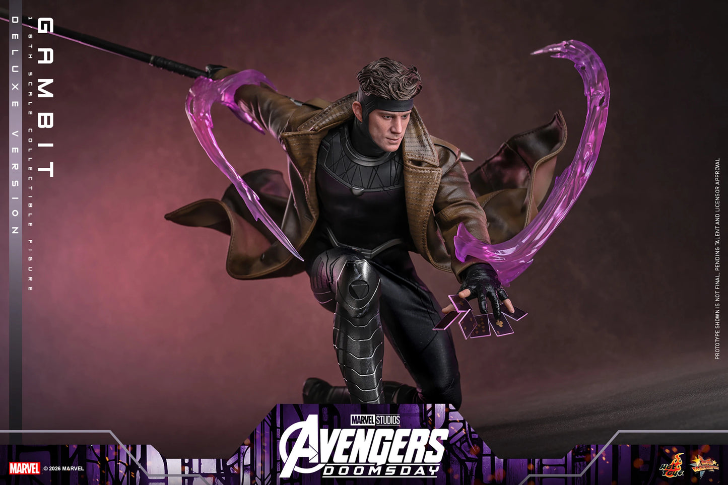 PRE-ORDER Hot Toys Marvel Avengers Doomsday Gambit Deluxe Edition 1/6 Scale Figure