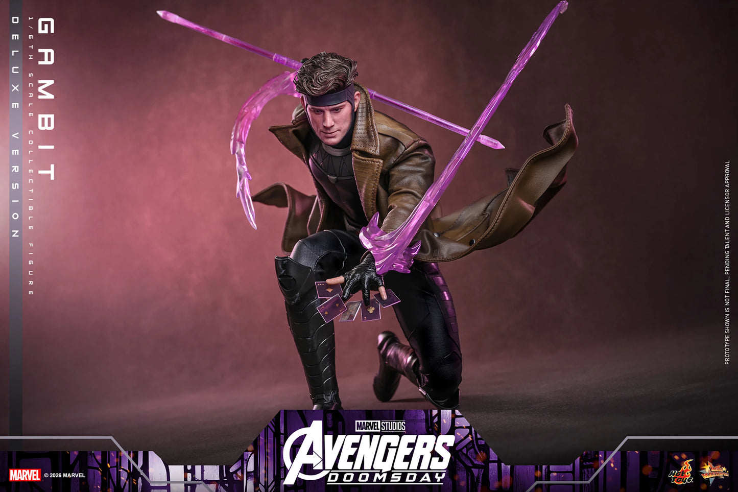 PRE-ORDER Hot Toys Marvel Avengers Doomsday Gambit Deluxe Edition 1/6 Scale Figure