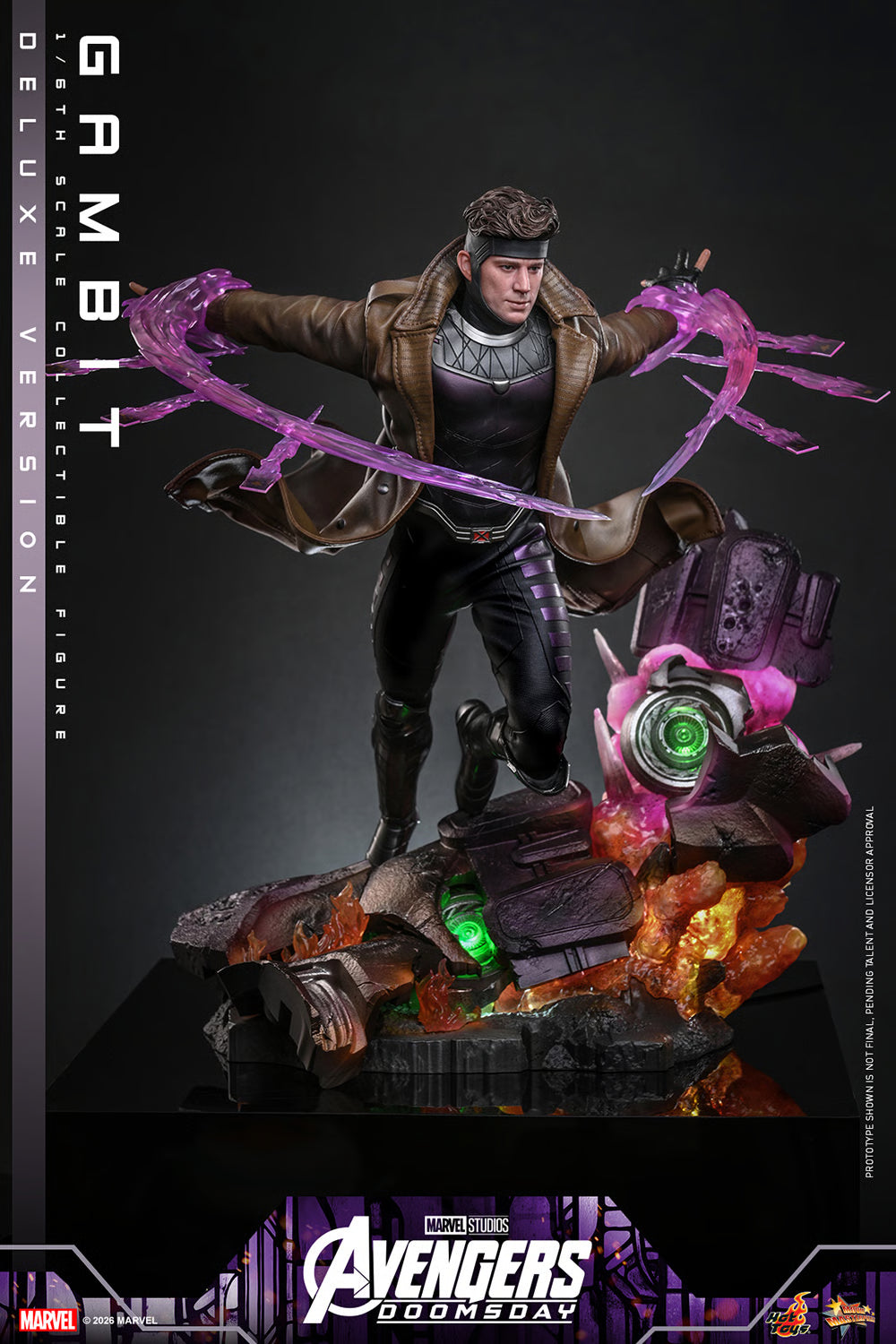 PRE-ORDER Hot Toys Marvel Avengers Doomsday Gambit Deluxe Edition 1/6 Scale Figure