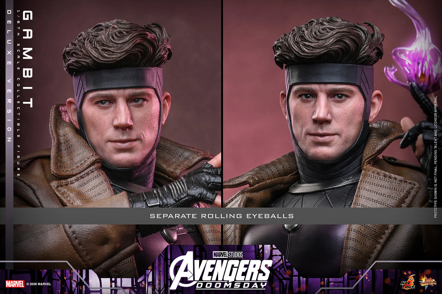 PRE-ORDER Hot Toys Marvel Avengers Doomsday Gambit Deluxe Edition 1/6 Scale Figure