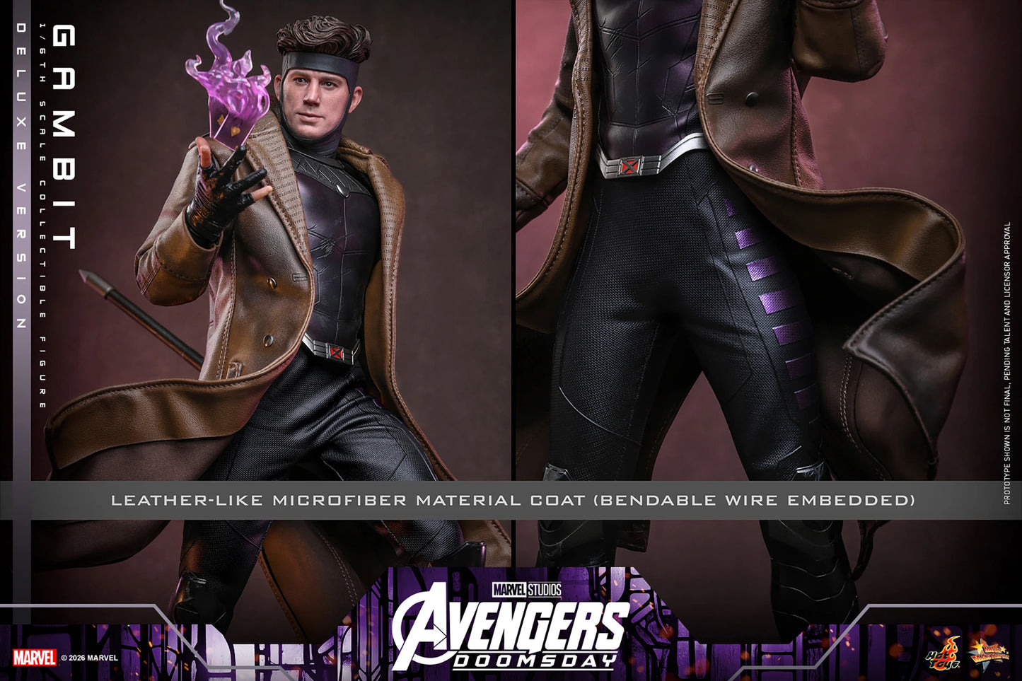 PRE-ORDER Hot Toys Marvel Avengers Doomsday Gambit Deluxe Edition 1/6 Scale Figure