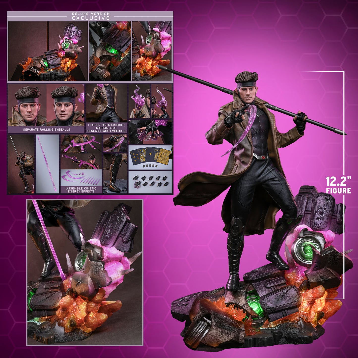 PRE-ORDER Hot Toys Marvel Avengers Doomsday Gambit Deluxe Edition 1/6 Scale Figure