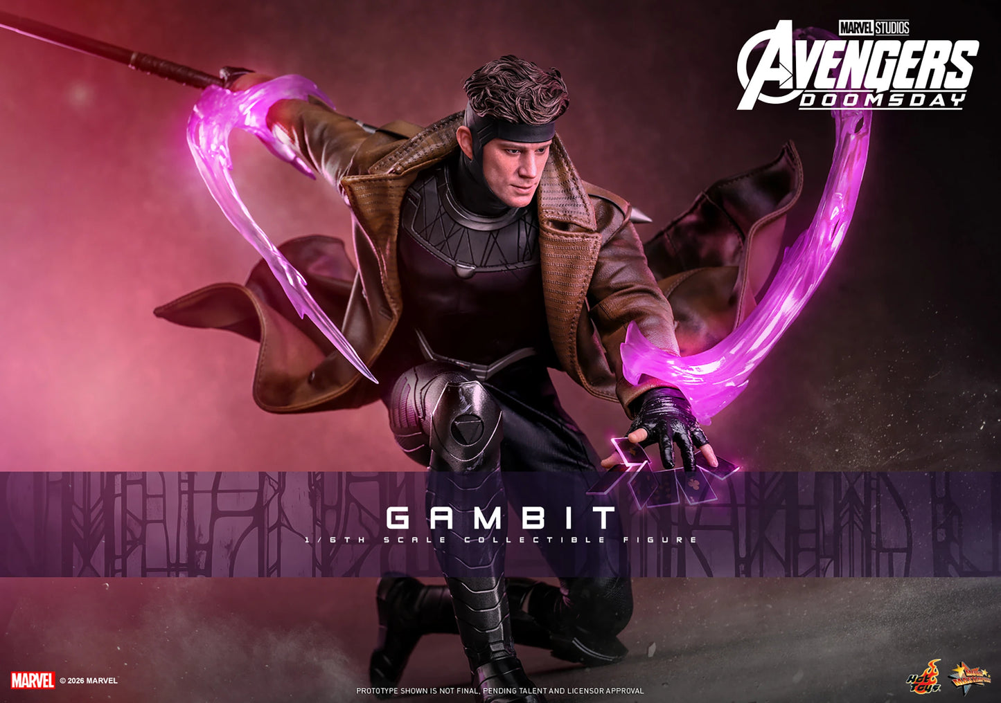 PRE-ORDER Hot Toys Marvel Avengers Doomsday Gambit Standard Edition 1/6 Scale Figure
