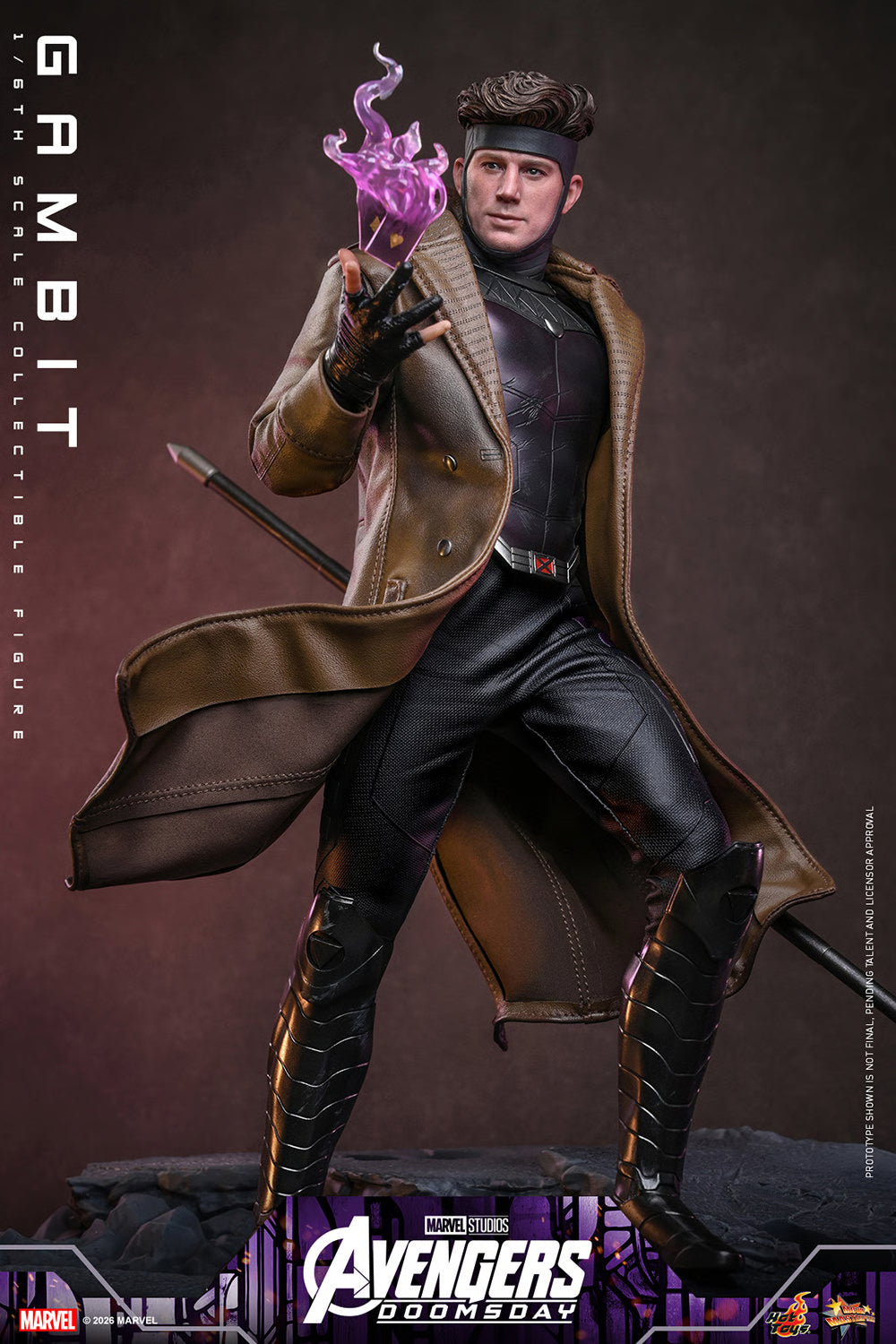 PRE-ORDER Hot Toys Marvel Avengers Doomsday Gambit Standard Edition 1/6 Scale Figure