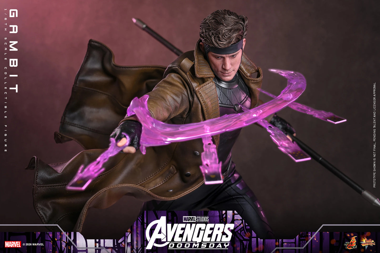 PRE-ORDER Hot Toys Marvel Avengers Doomsday Gambit Standard Edition 1/6 Scale Figure