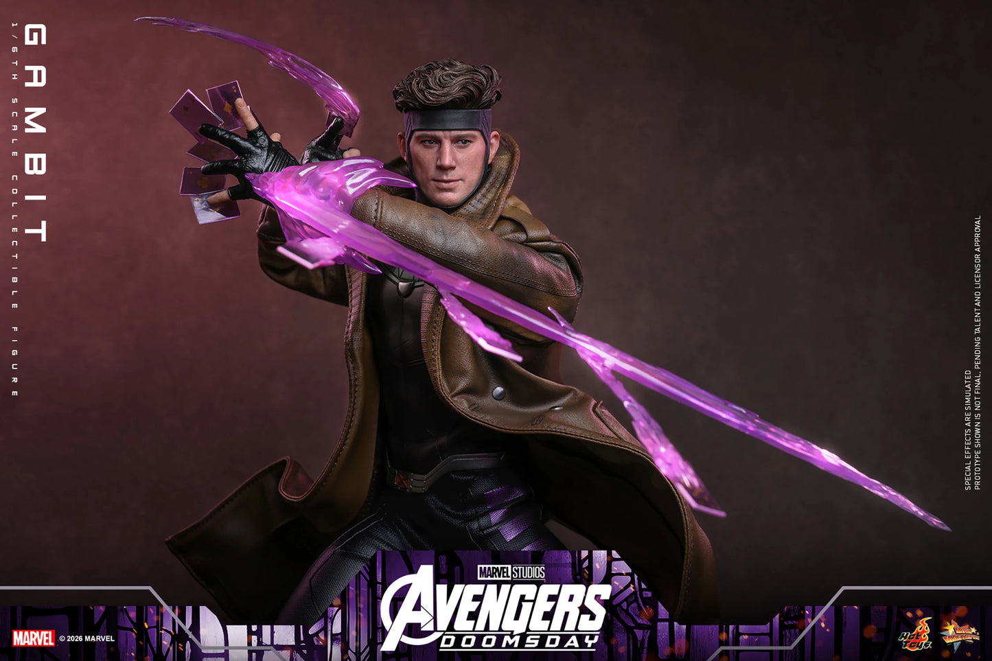 PRE-ORDER Hot Toys Marvel Avengers Doomsday Gambit Standard Edition 1/6 Scale Figure