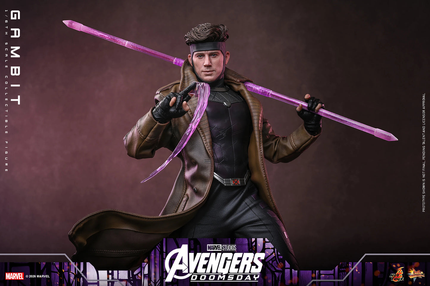 PRE-ORDER Hot Toys Marvel Avengers Doomsday Gambit Standard Edition 1/6 Scale Figure
