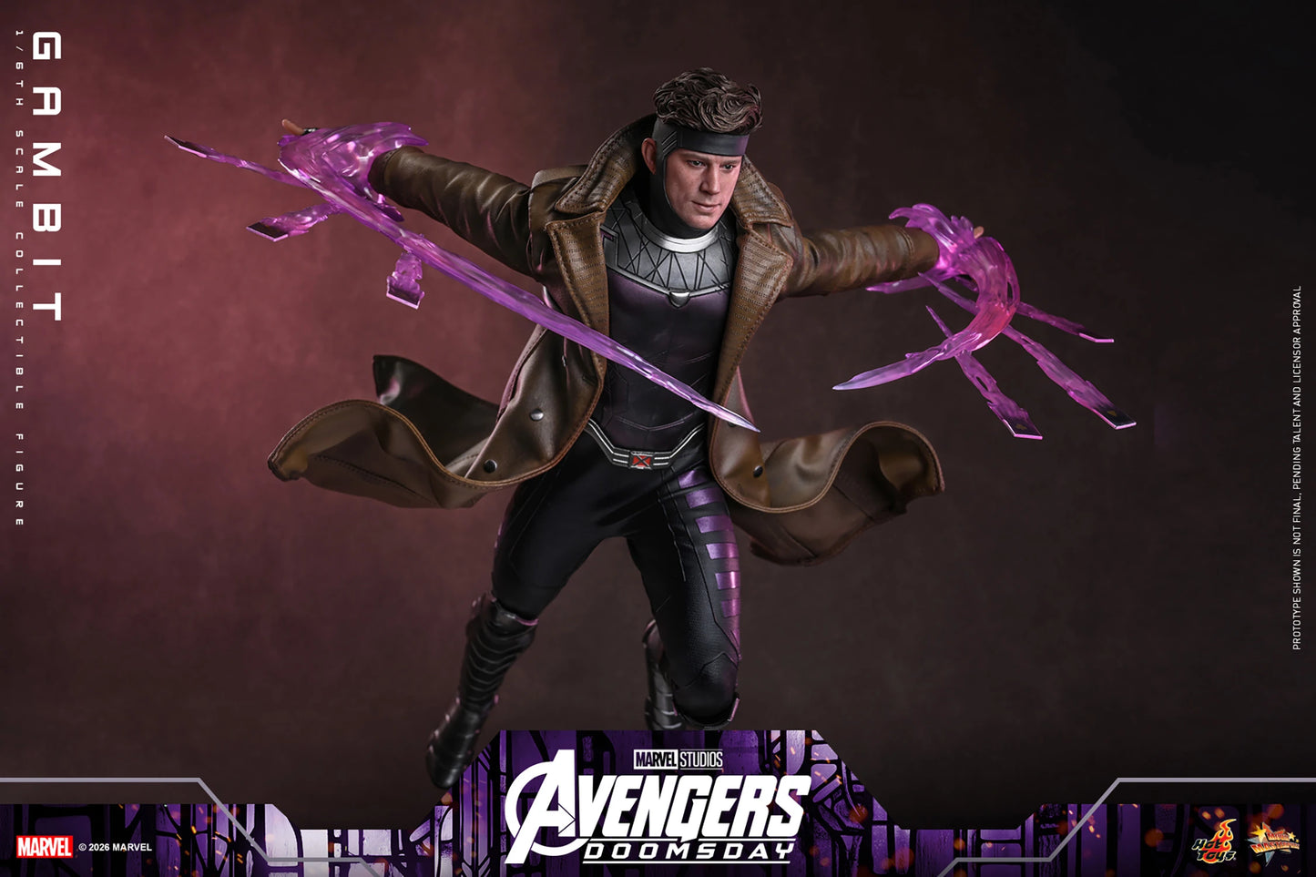 PRE-ORDER Hot Toys Marvel Avengers Doomsday Gambit Standard Edition 1/6 Scale Figure