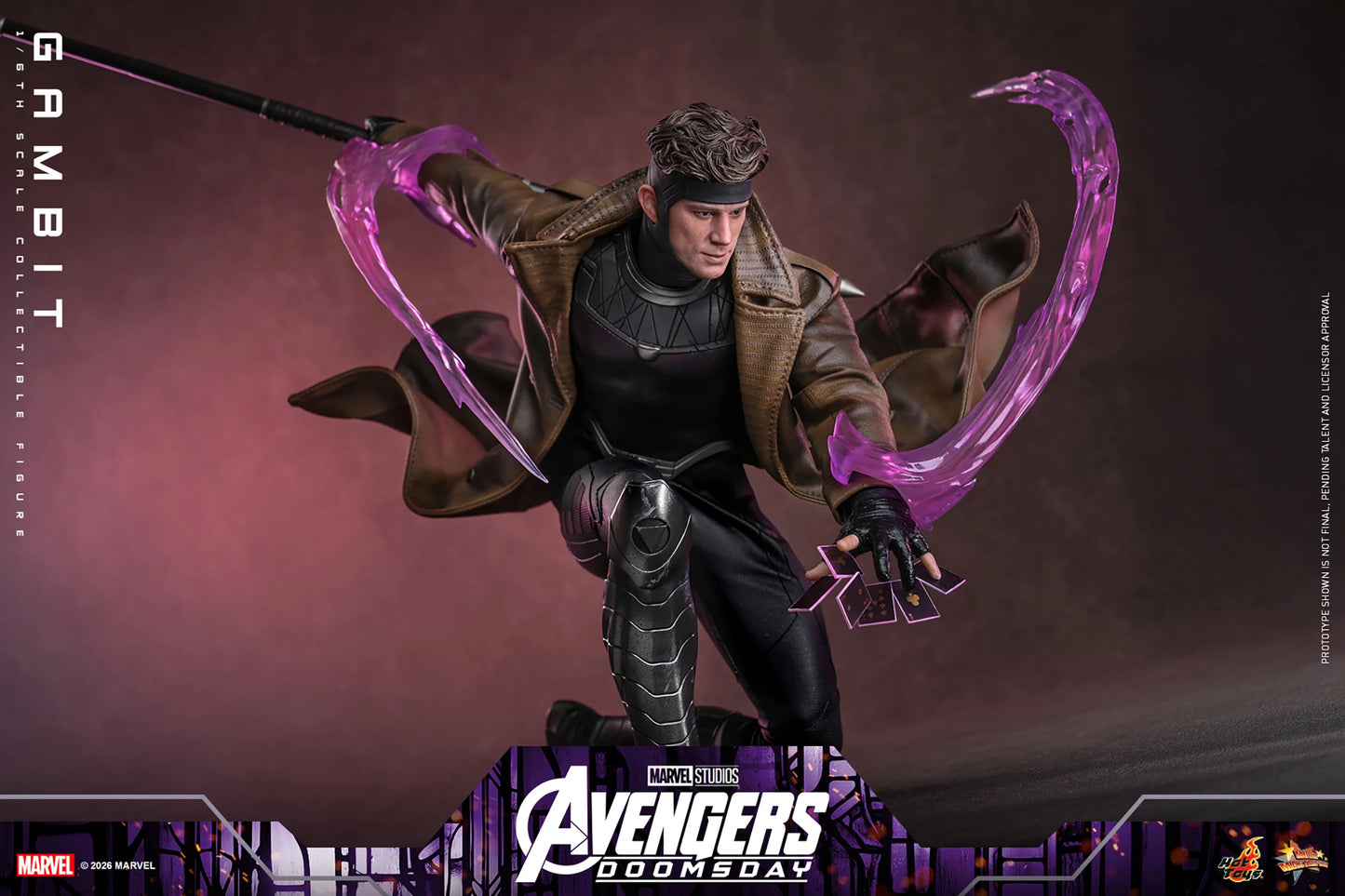 PRE-ORDER Hot Toys Marvel Avengers Doomsday Gambit Standard Edition 1/6 Scale Figure