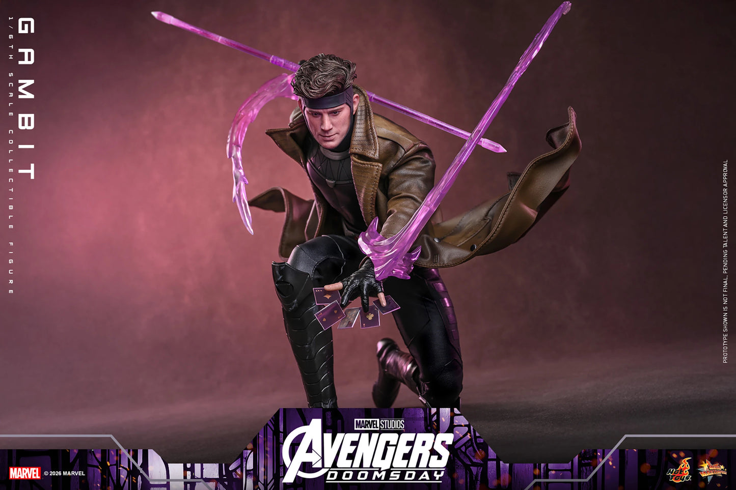 PRE-ORDER Hot Toys Marvel Avengers Doomsday Gambit Standard Edition 1/6 Scale Figure
