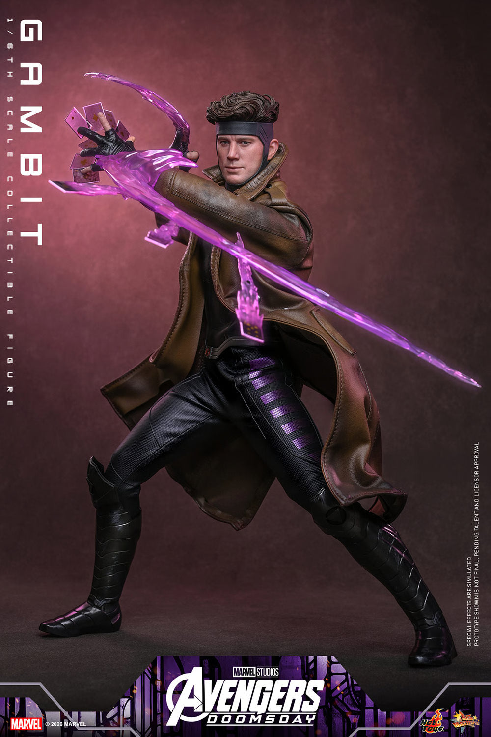 PRE-ORDER Hot Toys Marvel Avengers Doomsday Gambit Standard Edition 1/6 Scale Figure