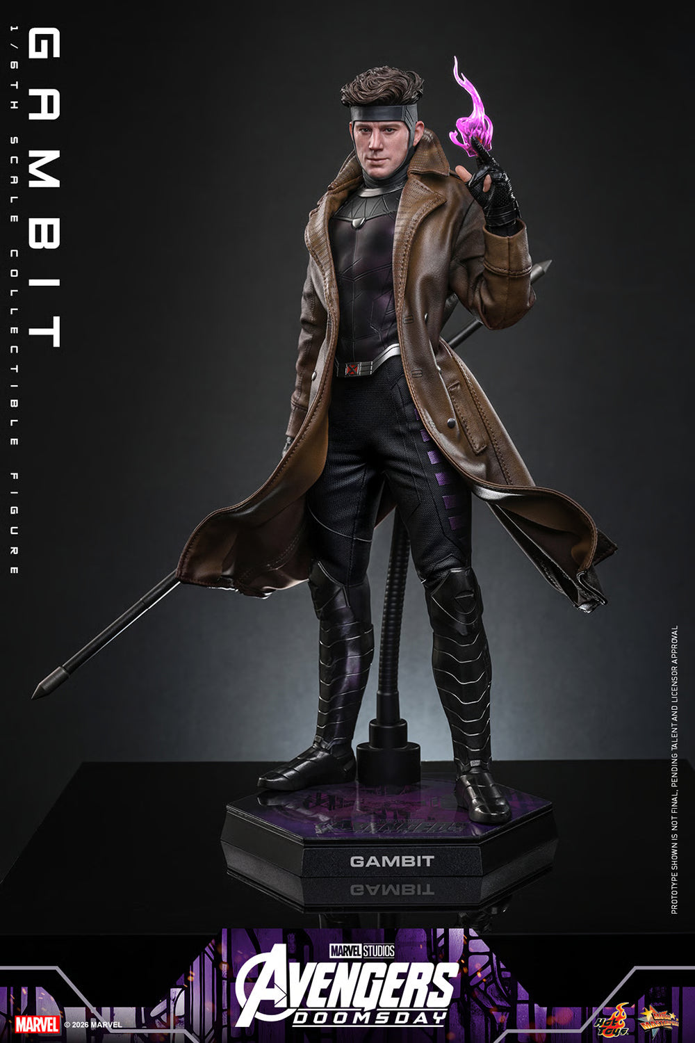 PRE-ORDER Hot Toys Marvel Avengers Doomsday Gambit Standard Edition 1/6 Scale Figure
