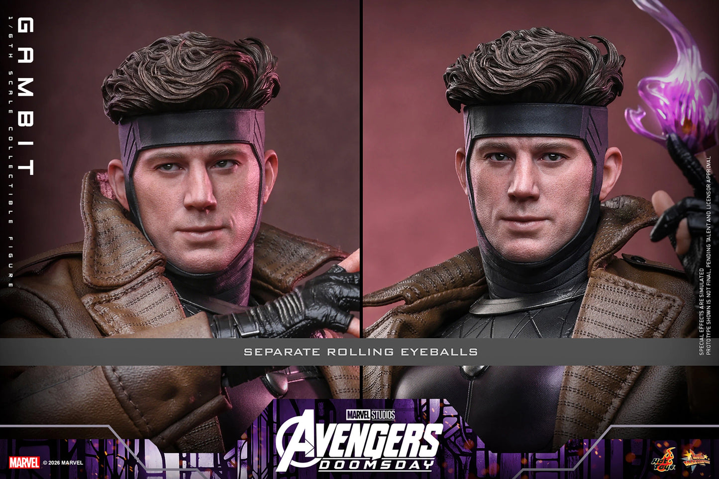 PRE-ORDER Hot Toys Marvel Avengers Doomsday Gambit Standard Edition 1/6 Scale Figure