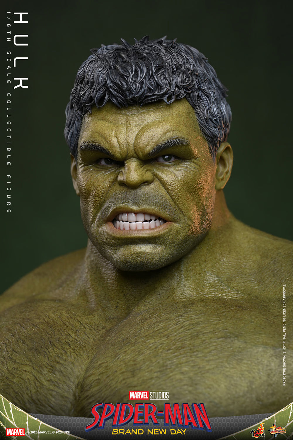 PRE-ORDER Hot Toys Spider-Man: Brand New Day Hulk Sixth Scale Figure