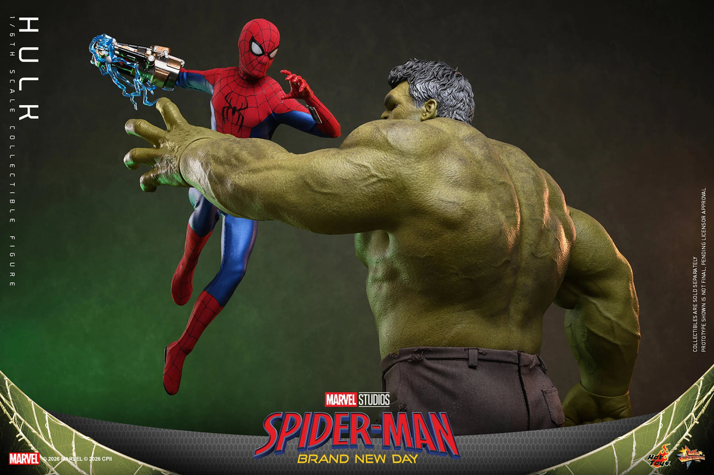 PRE-ORDER Hot Toys Spider-Man: Brand New Day Hulk Sixth Scale Figure