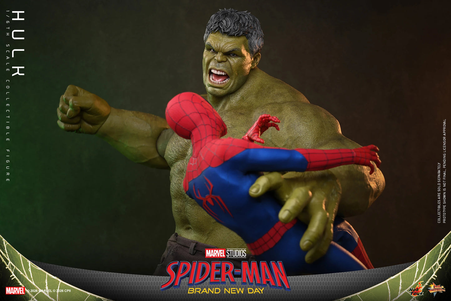 PRE-ORDER Hot Toys Spider-Man: Brand New Day Hulk Sixth Scale Figure