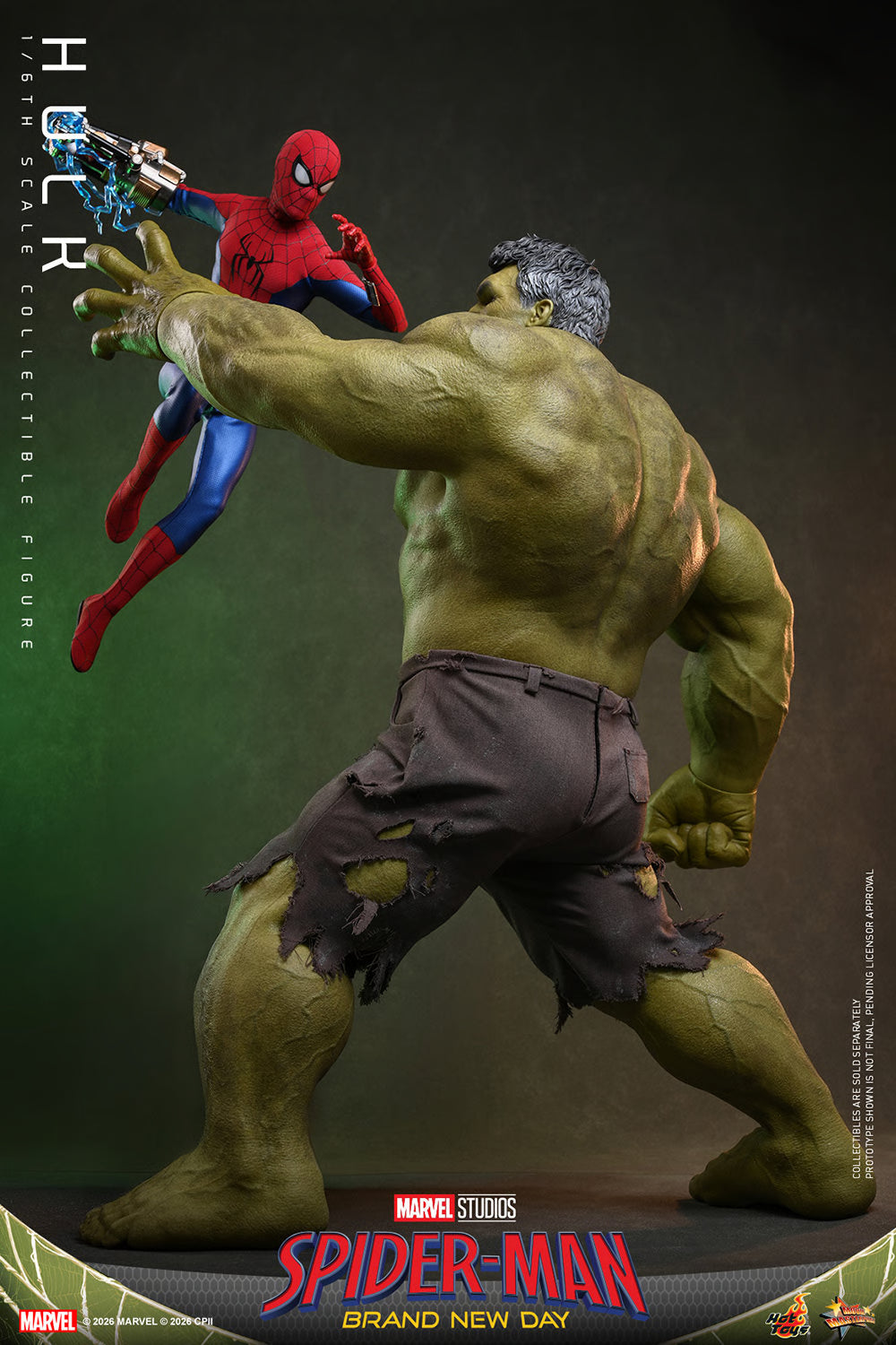 PRE-ORDER Hot Toys Spider-Man: Brand New Day Hulk Sixth Scale Figure