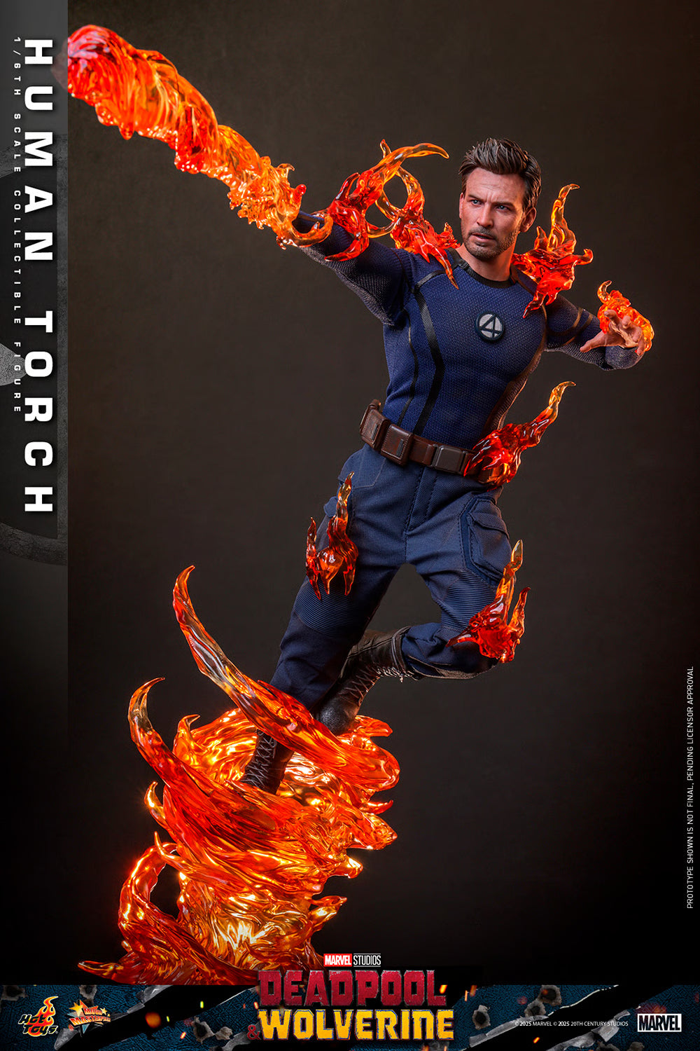 PRE-ORDER Hot Toys Deadpool & Wolverine Human Torch Sixth Scale Figure
